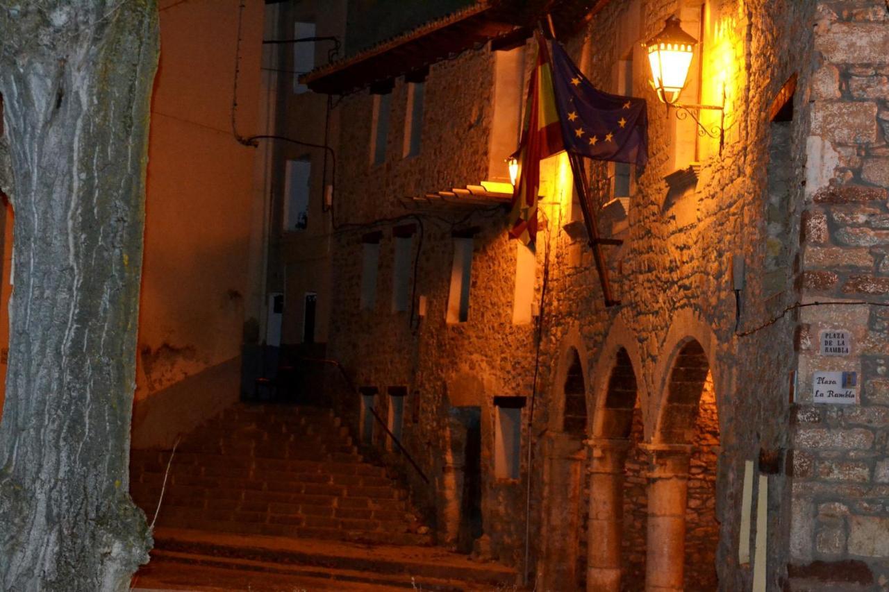 Casa Elpatiodelmaestrazgo Lejlighed Villarroya de los Pinares Eksteriør billede
